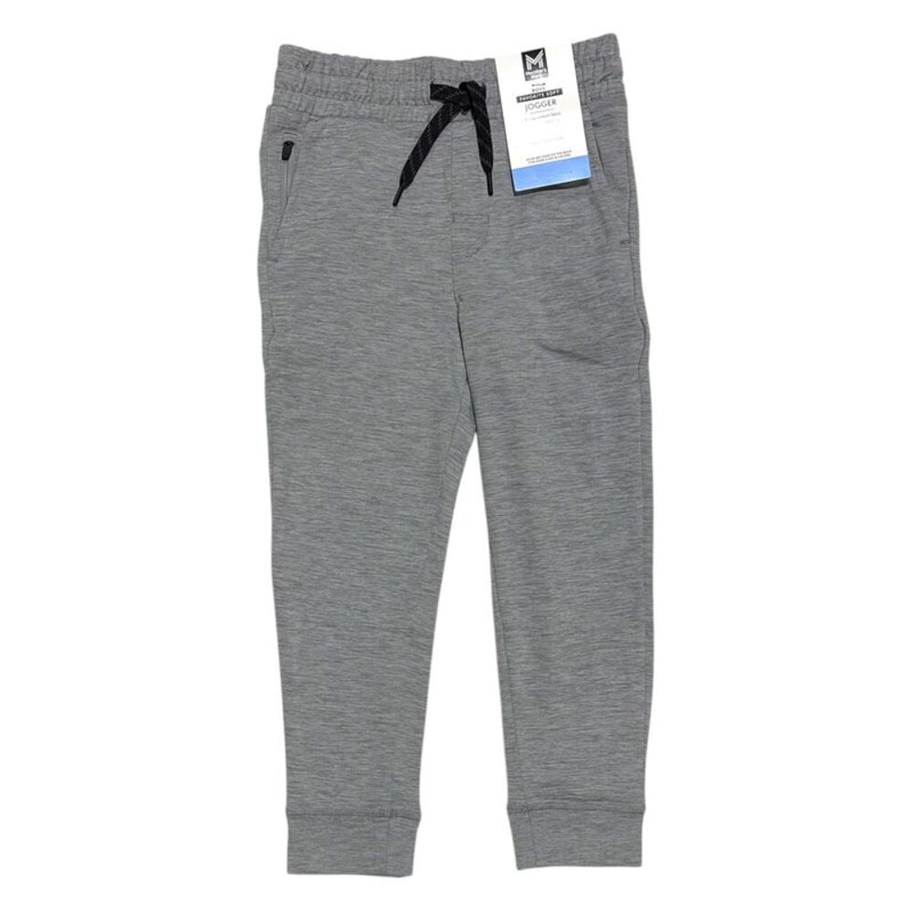 Member's Mark Boy's 4-Way Stretch Favorite Soft Activewear Jogger - Grey